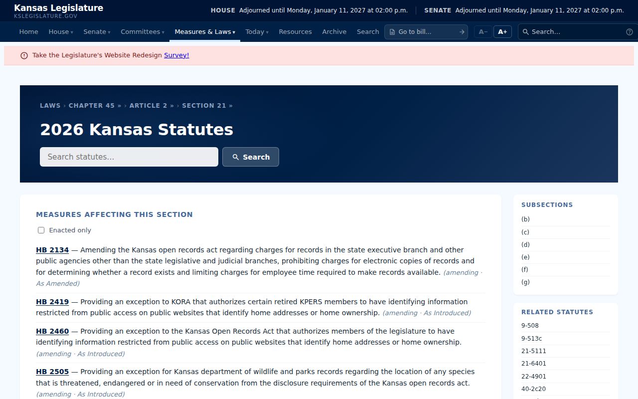 Ford County sealed court records under K.S.A. 45-221