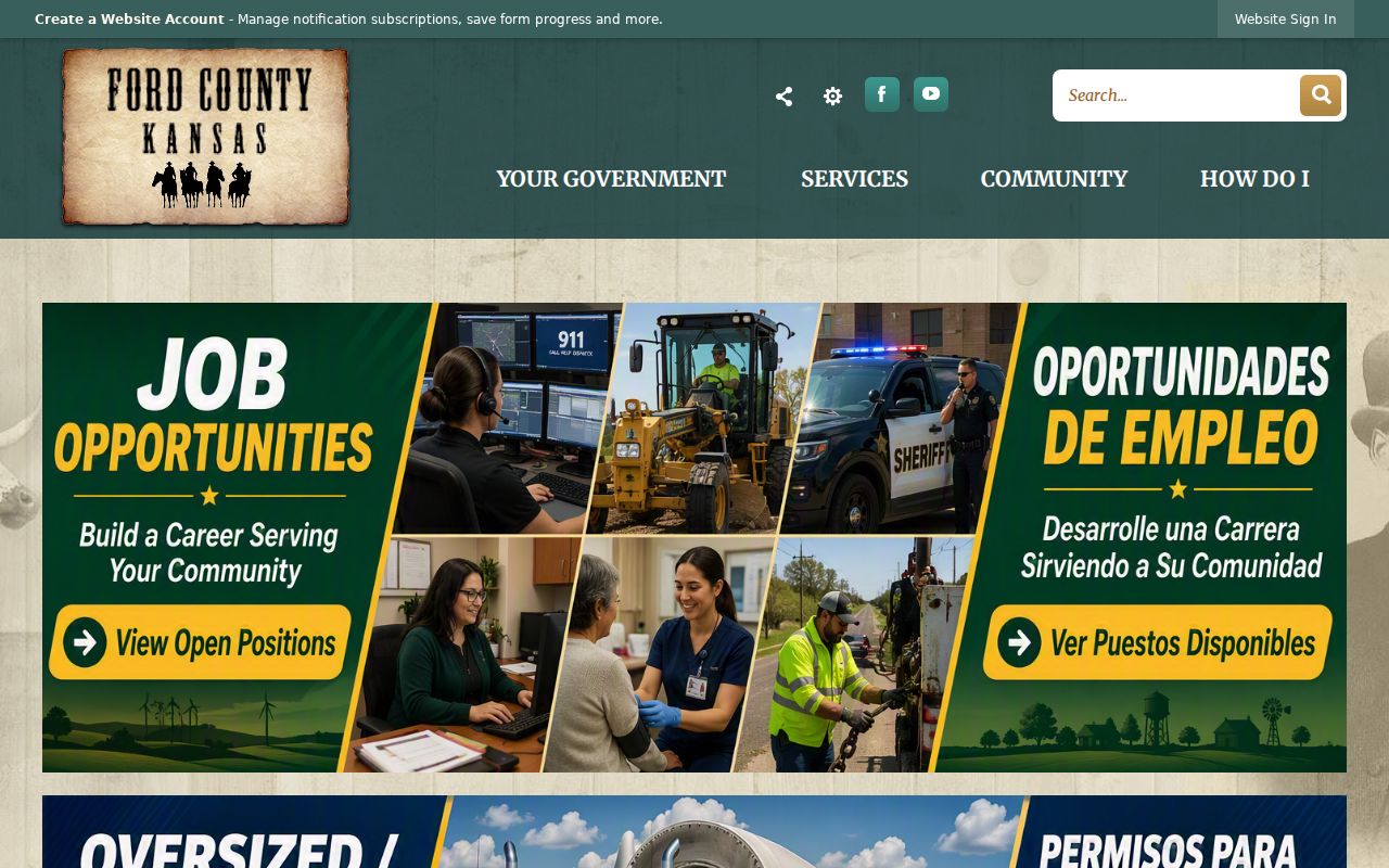Ford County official government home page